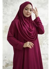 Maroon - Unlined - Prayer Clothes
