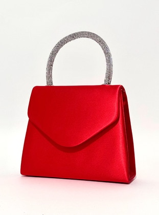 Red - Evening Bag - Nazart