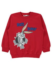 Red - Boys` Sweatshirt
