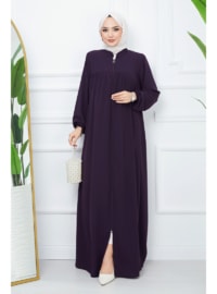 Maroon - Unlined - Abaya