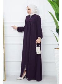 Maroon - Unlined - Abaya