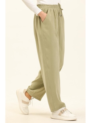 Reseda Green - Pants - Layda Moda