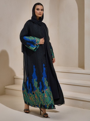 Blue - Abaya - AL SHEIKHA