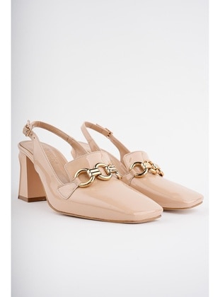 Light Beige - High Heel - Heels - Muggo