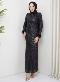 Fully Lined - Black - Evening Dresses