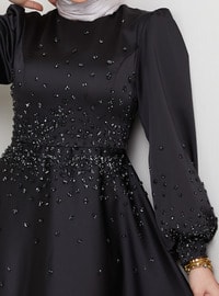 Unlined - Black - Evening Dresses
