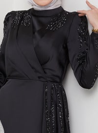 Unlined - Black - Evening Dresses