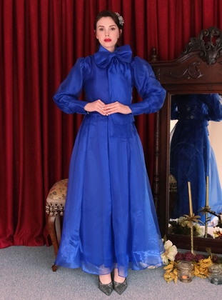 Navy Blue - Evening Dresses - Ceylan Otantik