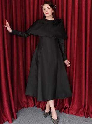 Black - Evening Dresses - Ceylan Otantik