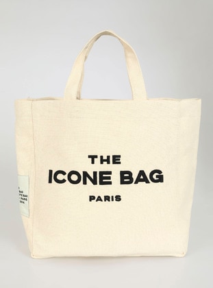 Beige - Shoulder Bags - Icone