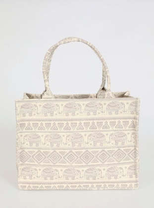 Beige - Shoulder Bags - Icone