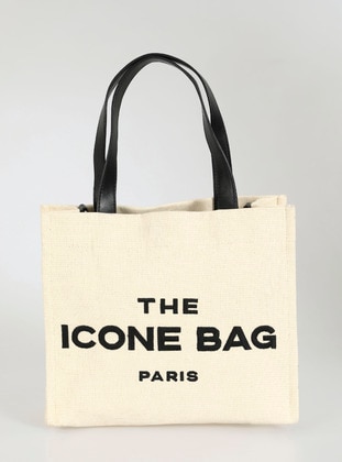 Beige - Shoulder Bags - Icone