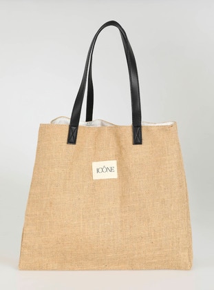 Beige - Shoulder Bags - Icone