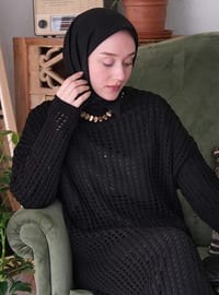 Black - Knit Tunics