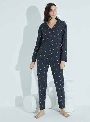 Ensembke Pyjama Femme Modanisa