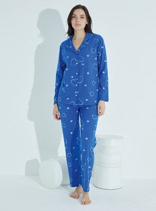 Saxe Blue - Pyjama Set - Tampap