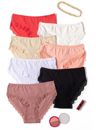 Multi Color - Panties - Tampap