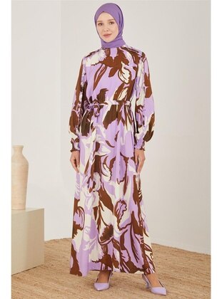 Lavender - Modest Dress - Armine