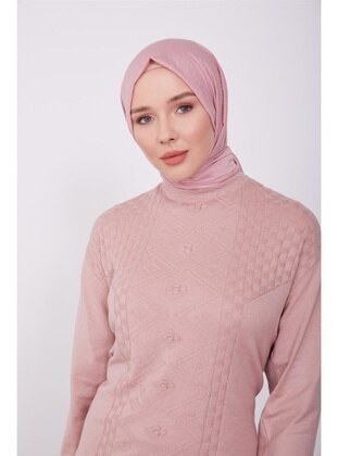 Light Powder Pink - Knit Sweaters - Armine