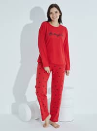 Red - Pyjama Set
