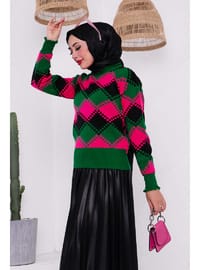  Green Knit Sweaters