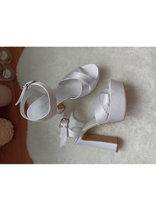 White - Evening Shoes - Atelierby DS