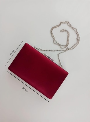 Burgundy - Evening Bag - Atelierby DS