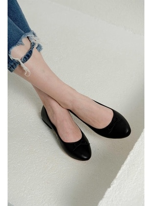 Black - Flat Shoes - Atelierby DS