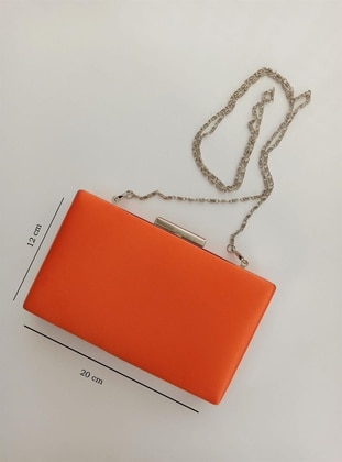 Orange - Evening Bag - Atelierby DS