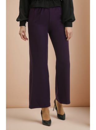 Purple - Pants - Layda Moda