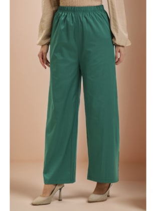 Green - Pants - Layda Moda