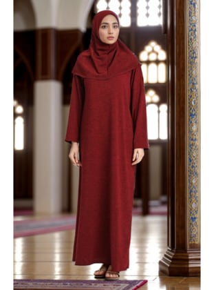 Burgundy - Prayer Clothes - Layda Moda