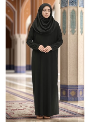 Black - Prayer Clothes - Layda Moda