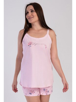 Pink - Plus Size Pyjamas - Vienetta
