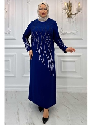 Indigo - Modest Dress - Amine Hüma