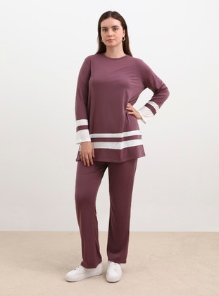 Lavender - Plus Size Suit - Alia