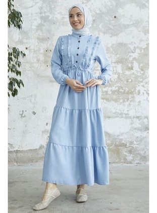 Baby Blue - Modest Dress - InStyle