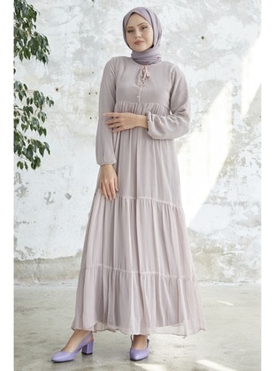 Powder Pink - Fully Lined - Modest Dress - InStyle