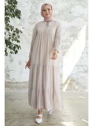 Dusty Pink - Fully Lined - Modest Dress - InStyle