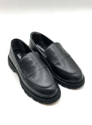 Black - Casual Shoes - Dilipapuç