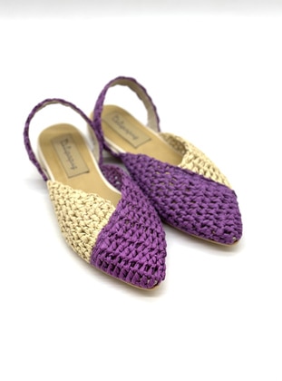 Purple - Sandal - Dilipapuç