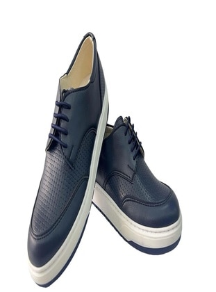 Navy Blue - Casual Shoes - Riccotarz