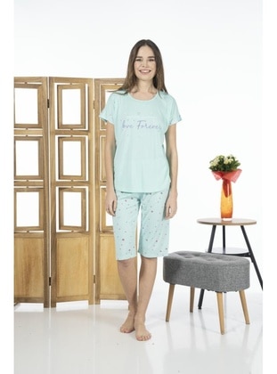 Mint Green - Pyjama Set - Estiva