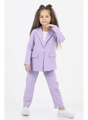 Lilac - Girls` Suit - Riccotarz