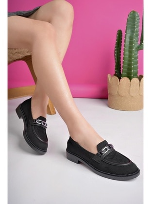 حذاء كاجوال - أسود - أحذية كاجوال - Muggo