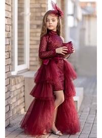 Red - Girls` Dress