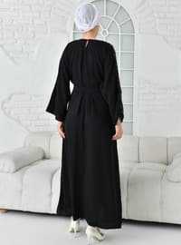 Black Glitter - Modest Dress