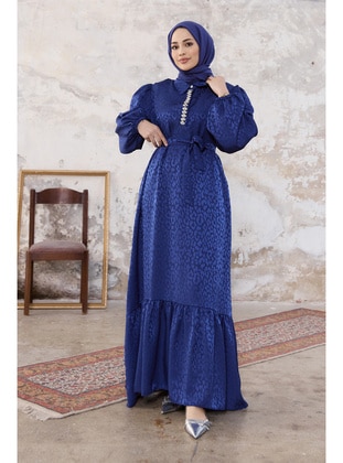 Indigo - Modest Dress - Vavinor