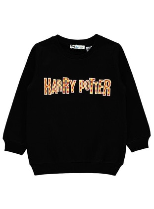Black - Boys` Sweatshirt - Harry Potter