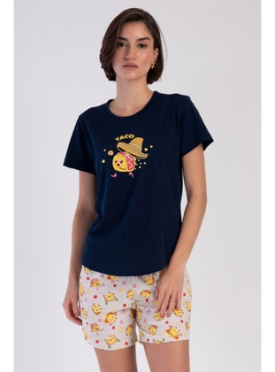 Kadın Kısa Kol Şortlu Pijama Takım
, 311231